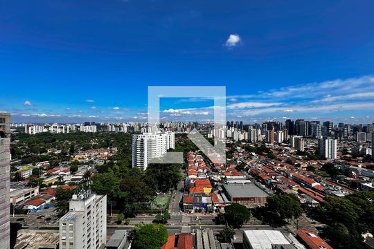 Vista - Sala de kitnet/studio à venda com 0 quarto, 25m² em Santo Amaro, São Paulo