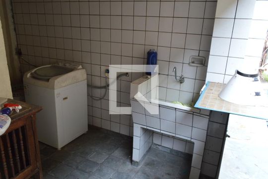 Área de Serviço de casa à venda com 3 quartos, 600m² em Taquara, Rio de Janeiro