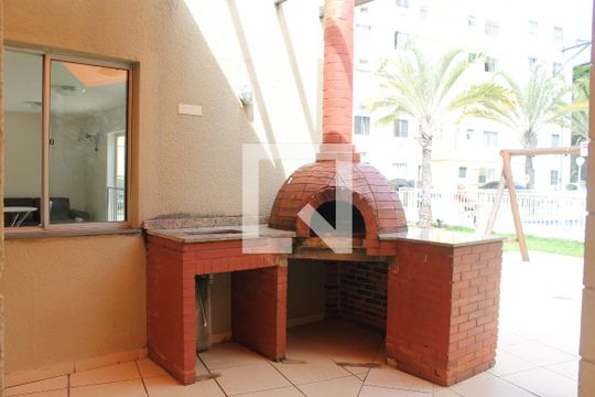 Área comum - Churrasqueira de apartamento para alugar com 2 quartos, 50m² em Nova Cidade, São Gonçalo
