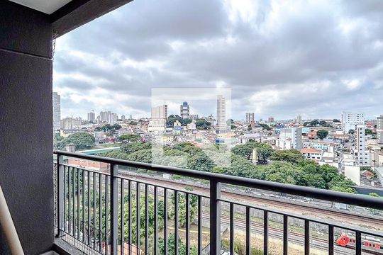 Varanda do Studio de kitnet/studio à venda com 1 quarto, 27m² em Vila Esperança, São Paulo
