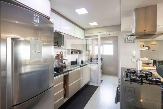 Cozinha de apartamento à venda com 3 quartos, 105m² em Centro, Diadema