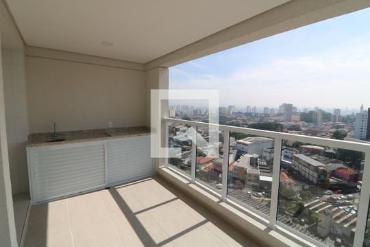 Varanda da Sala de apartamento à venda com 3 quartos, 157m² em Vila Formosa, São Paulo