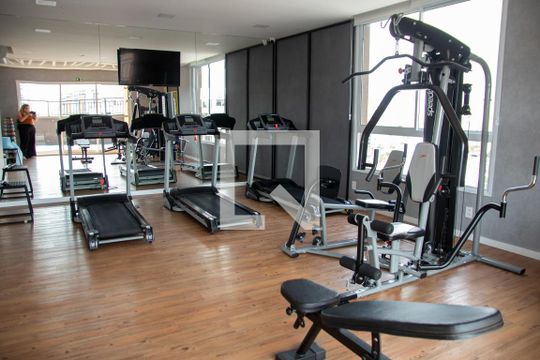 Área comum - Academia de apartamento para alugar com 1 quarto, 32m² em Vila Mariana, São Paulo