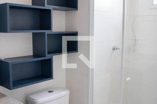 Banheiro de apartamento para alugar com 1 quarto, 32m² em Vila Mariana, São Paulo