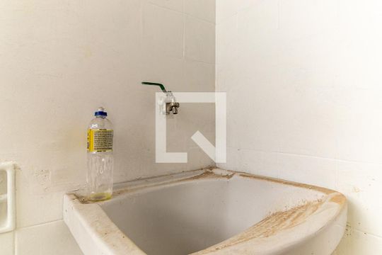 Banheiro - Torneira de kitnet/studio para alugar com 1 quarto, 44m² em Centro Histórico de São Paulo, São Paulo