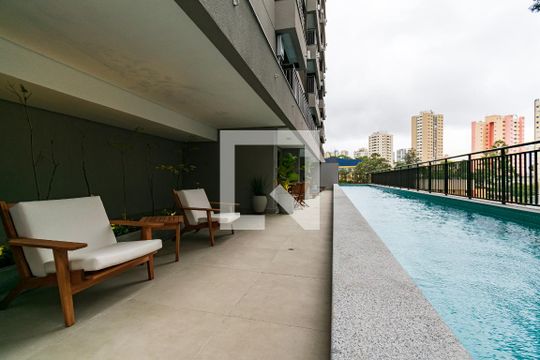 Piscina de apartamento para alugar com 1 quarto, 29m² em Vila Santa Catarina, São Paulo