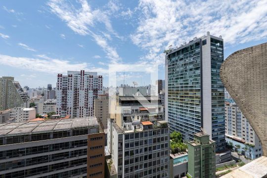 Vista de kitnet/studio para alugar com 1 quarto, 26m² em Bela Vista, São Paulo