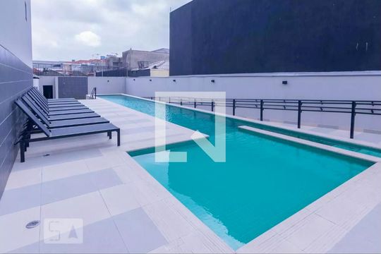 Área comum - Piscina de kitnet/studio à venda com 1 quarto, 30m² em Bom Retiro, São Paulo