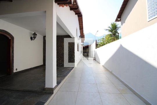 Varanda da Entrada de casa de condomínio à venda com 4 quartos, 230m² em Anil, Rio de Janeiro