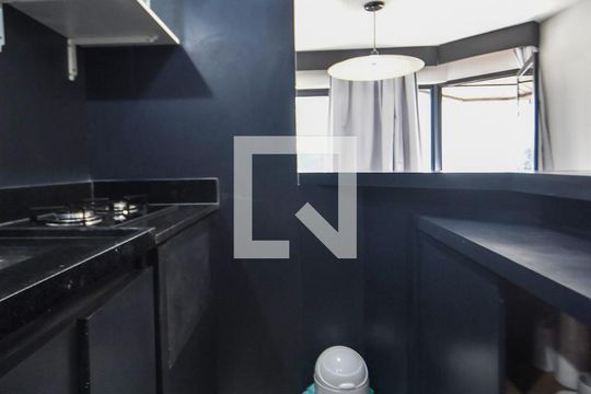 Cozinha  de apartamento à venda com 1 quarto, 48m² em Cidade Monções, São Paulo