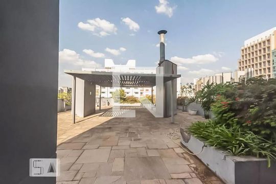 Churrasqueira  de apartamento à venda com 1 quarto, 48m² em Cidade Monções, São Paulo