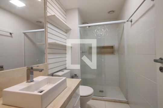 Banheiro da Suíte de apartamento à venda com 2 quartos, 75m² em Freguesia (jacarepaguá), Rio de Janeiro