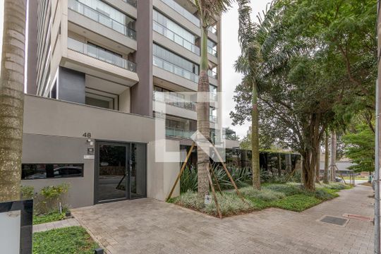 Fachada de apartamento à venda com 1 quarto, 42m² em Campo Belo, São Paulo