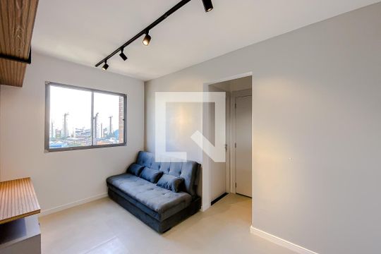Sala de apartamento para alugar com 1 quarto, 30m² em Mooca, São Paulo