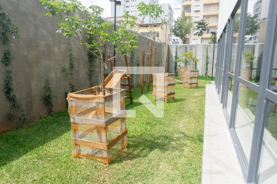 Área comum de apartamento para alugar com 1 quarto, 35m² em Bela Vista, São Paulo