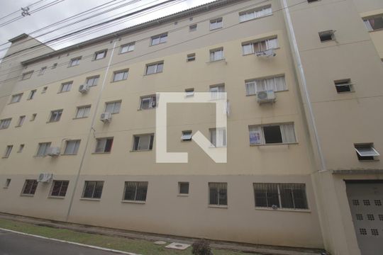 Fachada do bloco de apartamento à venda com 2 quartos, 40m² em Guajuviras, Canoas