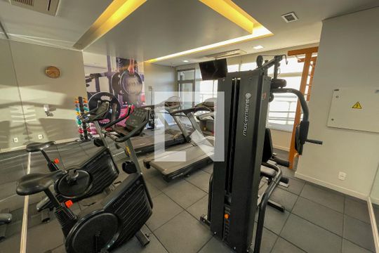 Área comum - Academia de apartamento para alugar com 1 quarto, 23m² em Vila Madalena, São Paulo