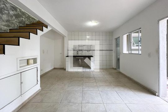Sala e Cozinha de casa à venda com 1 quarto, 70m² em Barra Funda, São Paulo