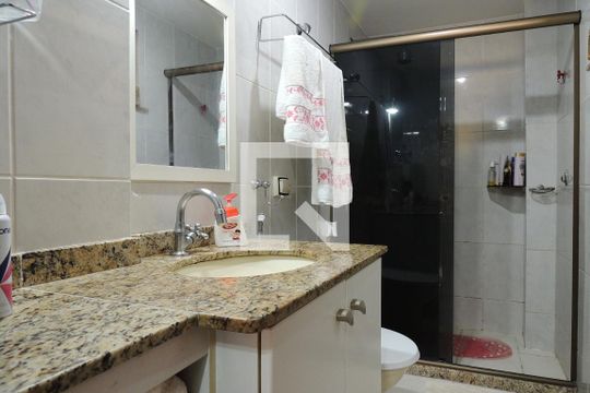 Banheiro da Suíte 1 de apartamento à venda com 3 quartos, 126m² em Freguesia (jacarepaguá), Rio de Janeiro
