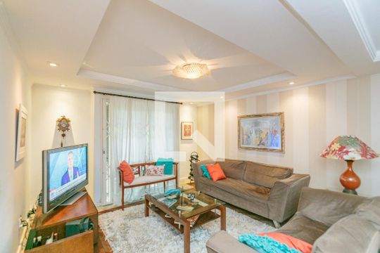 Sala de casa de condomínio à venda com 4 quartos, 344m² em Ipanema, Porto Alegre