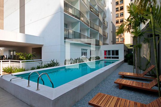Área comum - Piscina de kitnet/studio à venda com 0 quarto, 26m² em Centro Histórico de São Paulo, São Paulo