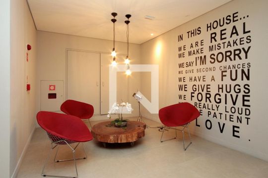 Hall Social de kitnet/studio para alugar com 0 quarto, 26m² em Centro Histórico de São Paulo, São Paulo