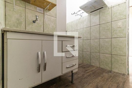 Cozinha - Armário de kitnet/studio à venda com 1 quarto, 32m² em Santa Efigênia, São Paulo