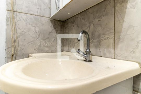 Banheiro - Torneira de kitnet/studio à venda com 1 quarto, 32m² em Santa Efigênia, São Paulo