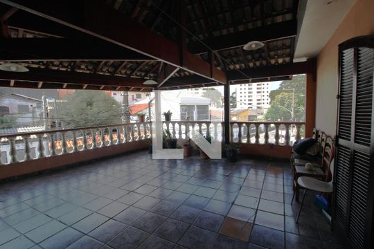 Varanda da suíte 3 de casa à venda com 4 quartos, 270m² em Jardim Santa Cruz (campo Grande), São Paulo