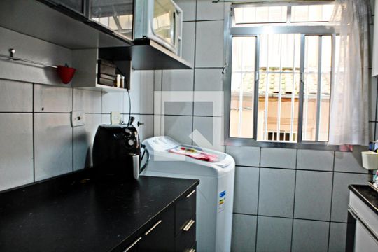 Cozinha e Área de Serviço de apartamento à venda com 2 quartos, 44m² em Jardim Pedro José Nunes, São Paulo
