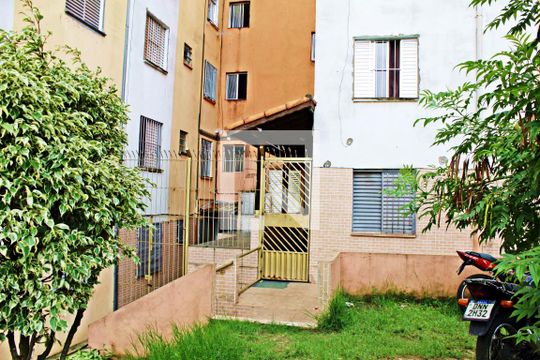 Fachada do bloco de apartamento à venda com 2 quartos, 44m² em Jardim Pedro José Nunes, São Paulo