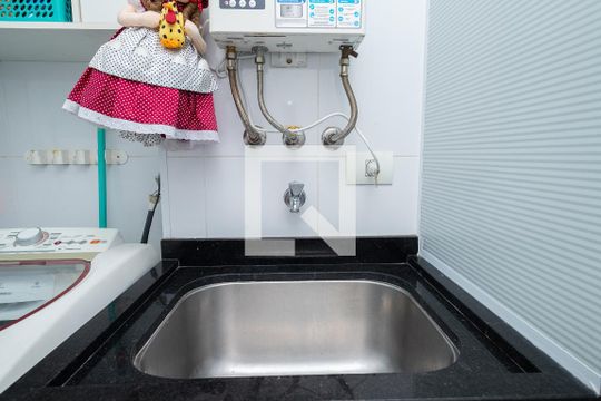 Área de Serviço de apartamento para alugar com 3 quartos, 64m² em Independência, São Bernardo do Campo