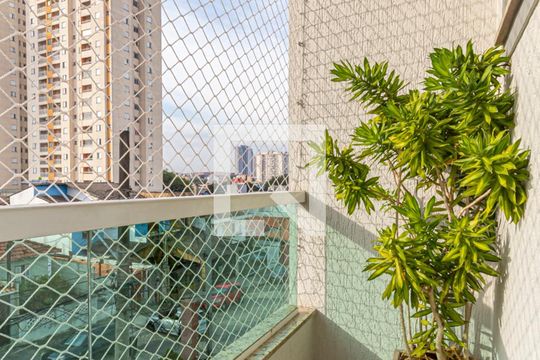 Varanda da Suite de casa à venda com 2 quartos, 225m² em Silveira, Santo André