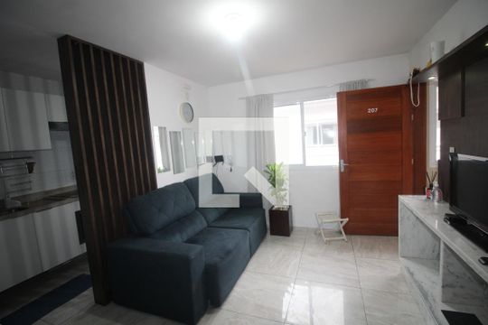 Sala de apartamento à venda com 2 quartos, 60m² em Estância Velha, Canoas