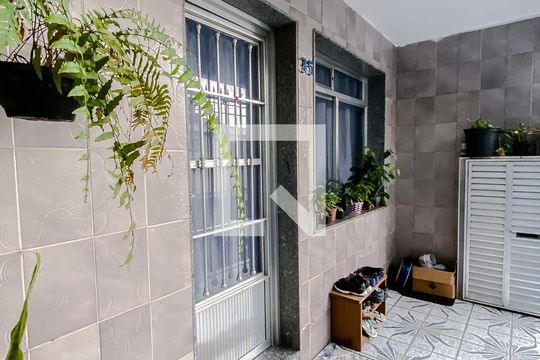 Varanda da Sala de casa à venda com 2 quartos, 70m² em Vila Prudente, São Paulo