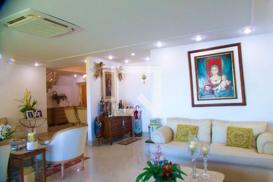 Sala de apartamento à venda com 4 quartos, 540m² em Lagoa, Rio de Janeiro