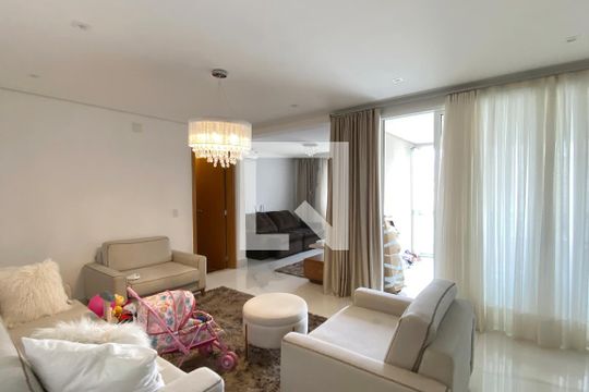 Sala de apartamento à venda com 2 quartos, 125m² em Tamboré, Santana de Parnaíba