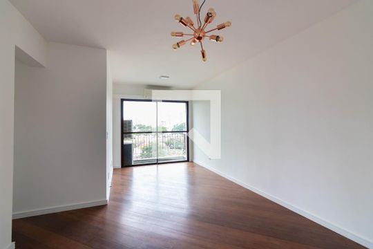 Sala  de apartamento para alugar com 2 quartos, 60m² em Brooklin Paulista, São Paulo