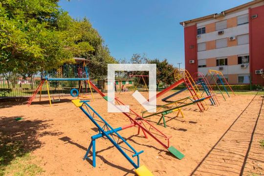 Área Comum - Playground de apartamento à venda com 1 quarto, 45m² em Vila Nova, Porto Alegre