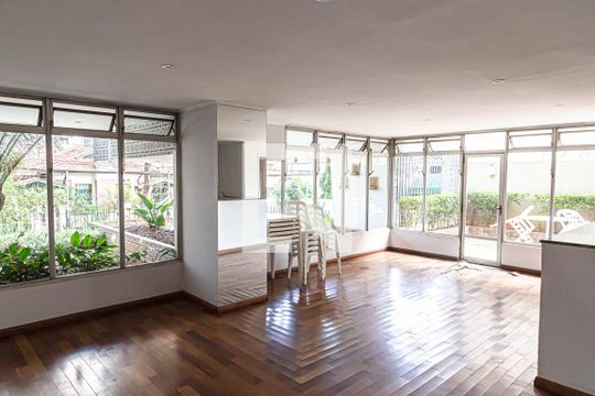 Área comum - Salão de festas de apartamento para alugar com 3 quartos, 120m² em Morro dos Ingleses, São Paulo