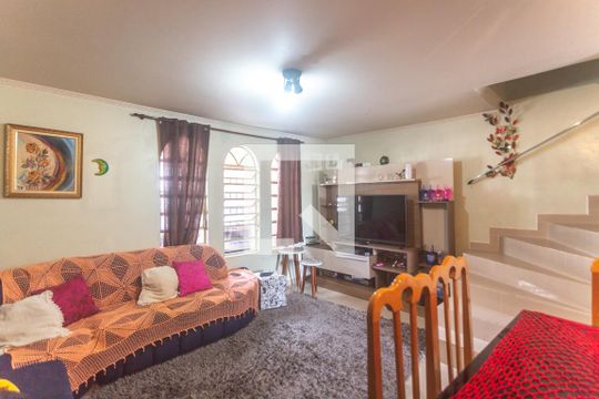 Sala de estar de casa à venda com 3 quartos, 178m² em Baeta Neves, São Bernardo do Campo