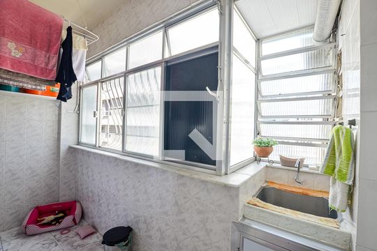 Área de serviço de apartamento à venda com 3 quartos, 89m² em Icaraí, Niterói