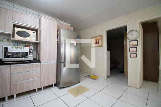 cozinha de casa à venda com 2 quartos, 120m² em Santo Andre, São Leopoldo