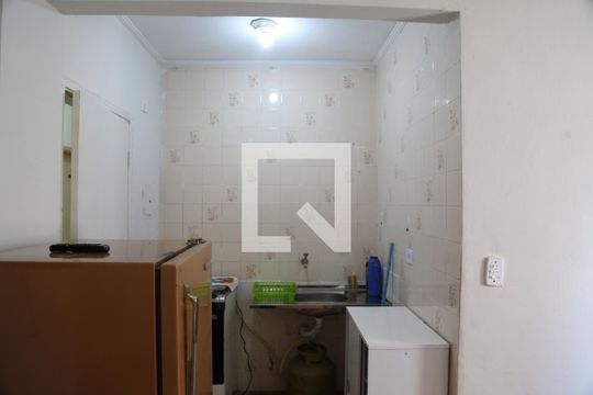 sala/quarto de kitnet/studio para alugar com 1 quarto, 16m² em Ocian, Praia Grande