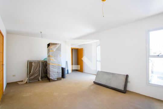 Sala de apartamento à venda com 3 quartos, 120m² em Vila Bastos, Santo André