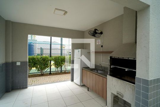 Área comum - Churrasqueira de apartamento para alugar com 2 quartos, 42m² em Iporanga, Sorocaba