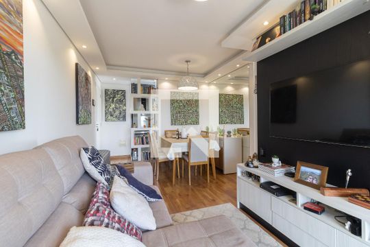 Sala de apartamento à venda com 3 quartos, 70m² em Saúde, São Paulo