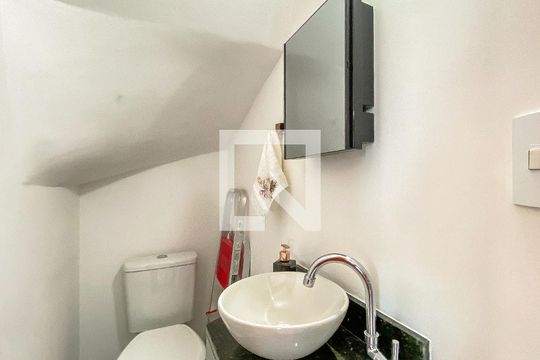 Lavabo  de apartamento à venda com 2 quartos, 55m² em Vila Ré, São Paulo