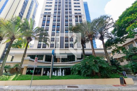 Fachada de kitnet/studio à venda com 1 quarto, 30m² em Cidade Monções, São Paulo