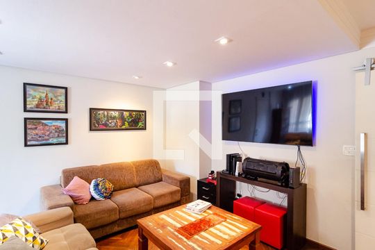 Sala de apartamento à venda com 3 quartos, 126m² em Vila Mascote, São Paulo